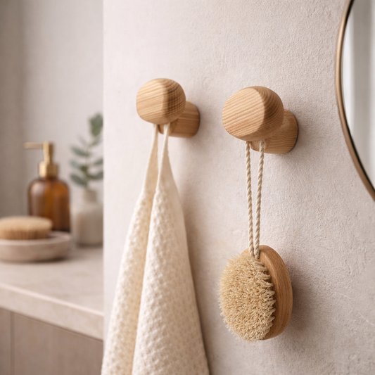 Holzwandhaken DROP aus Eschenholz