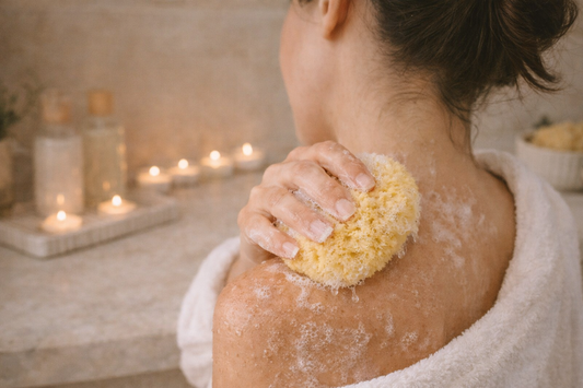 Gesichtsschwamm Natur – Sanfte Gesichtsreinigung & Spa Wellness