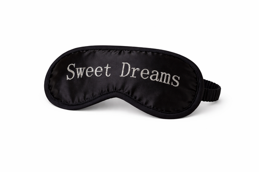 Schlafmaske aus Satin – Sweet Dreams | Spa & Wellness Augenmaske