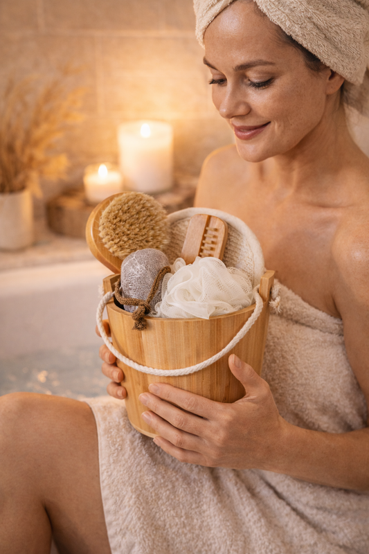 Geschenkset Spa Bambus – Wellness – Valentinstag