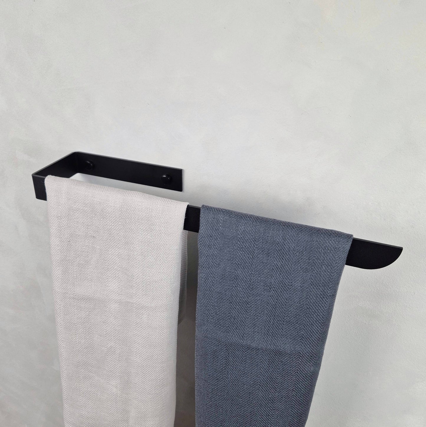 Handtuchhalter BAUHAUS – matt schwarz